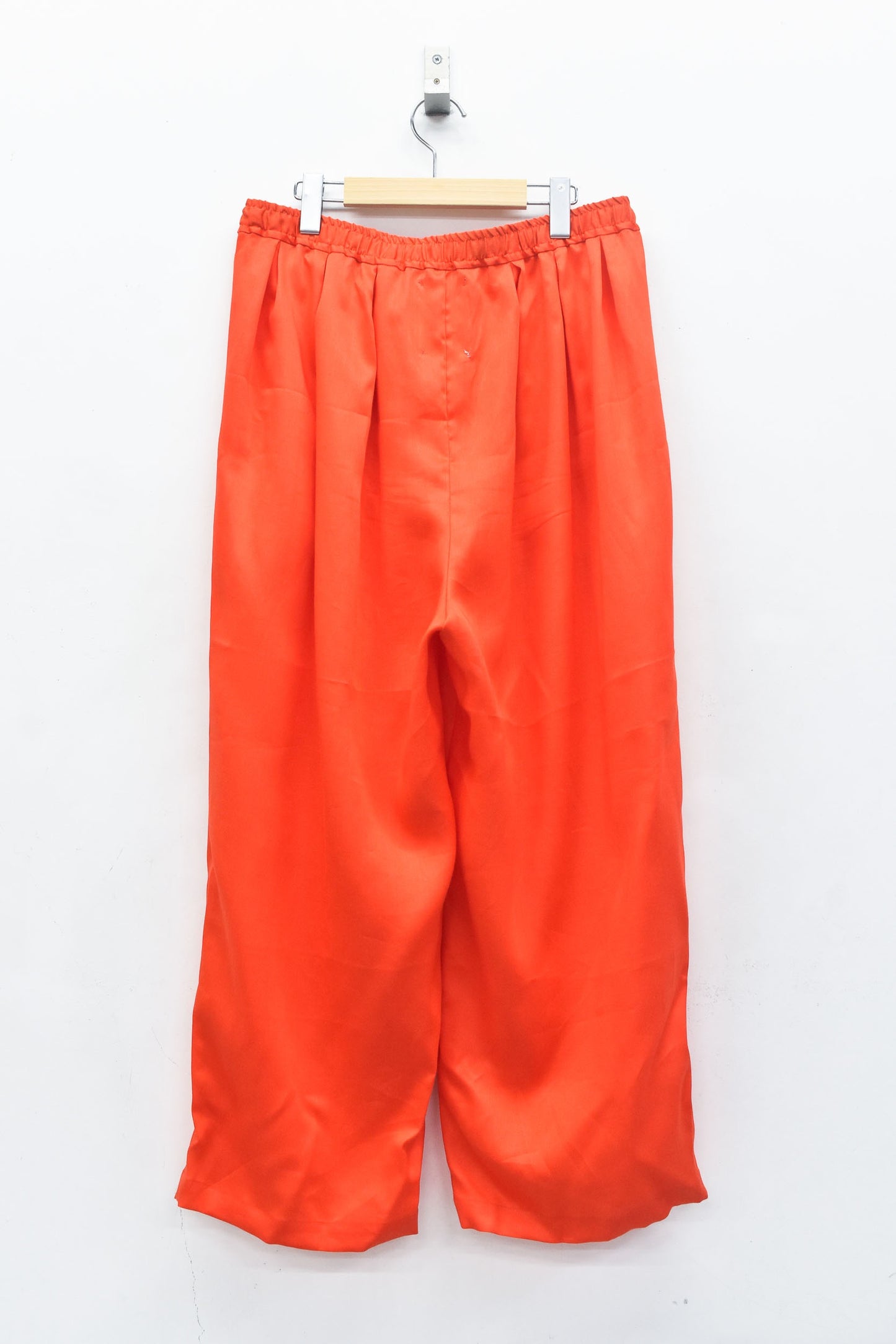 STOF / TRIPLE TUCK LINEN PANTS - RED