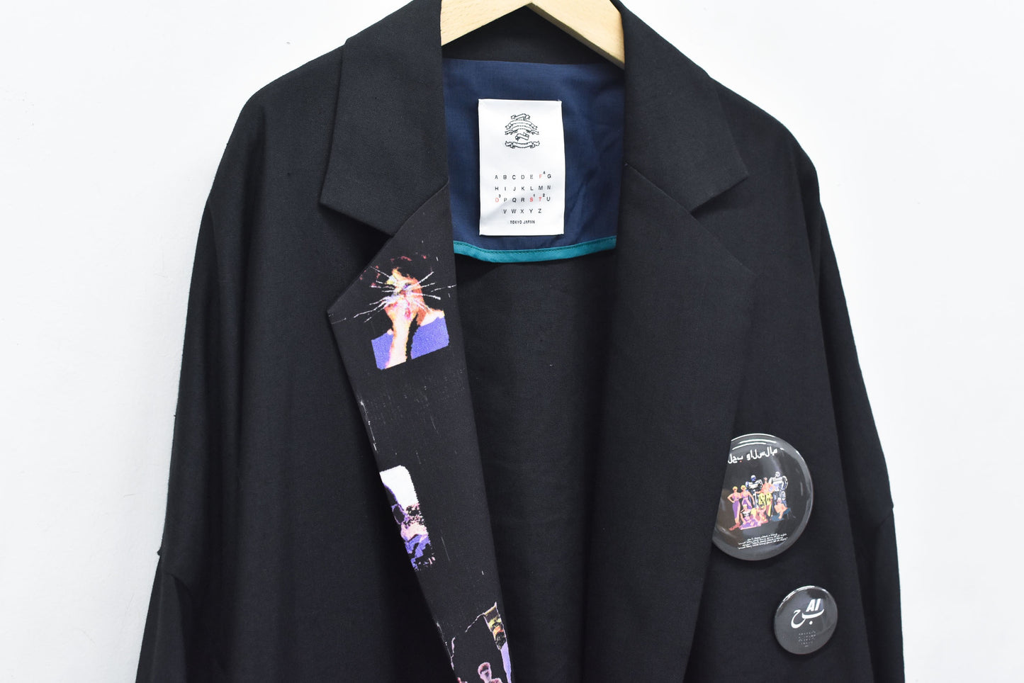 STOF / PEDESTRIAN LIGHT COAT - BLACK