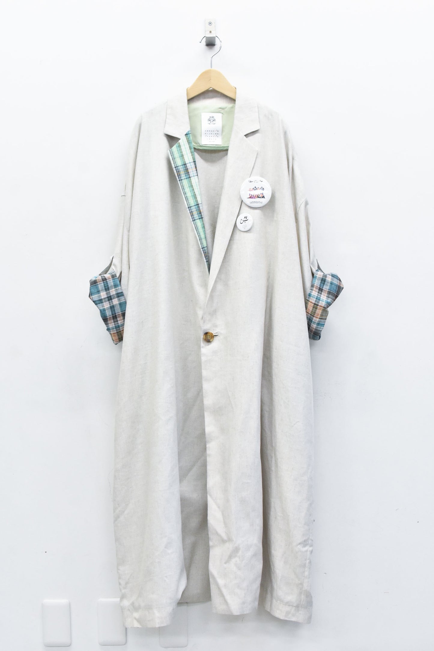 STOF / PEDESTRIAN LIGHT COAT - NATURAL
