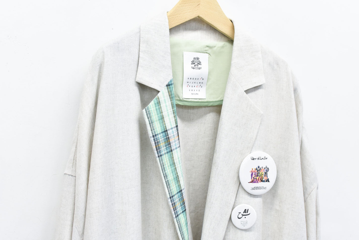 STOF / PEDESTRIAN LIGHT COAT - NATURAL