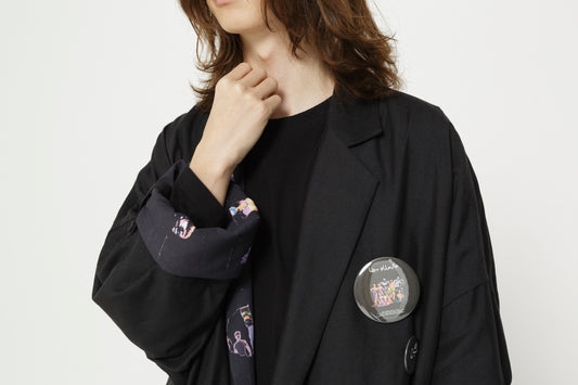 STOF / PEDESTRIAN LIGHT COAT - BLACK