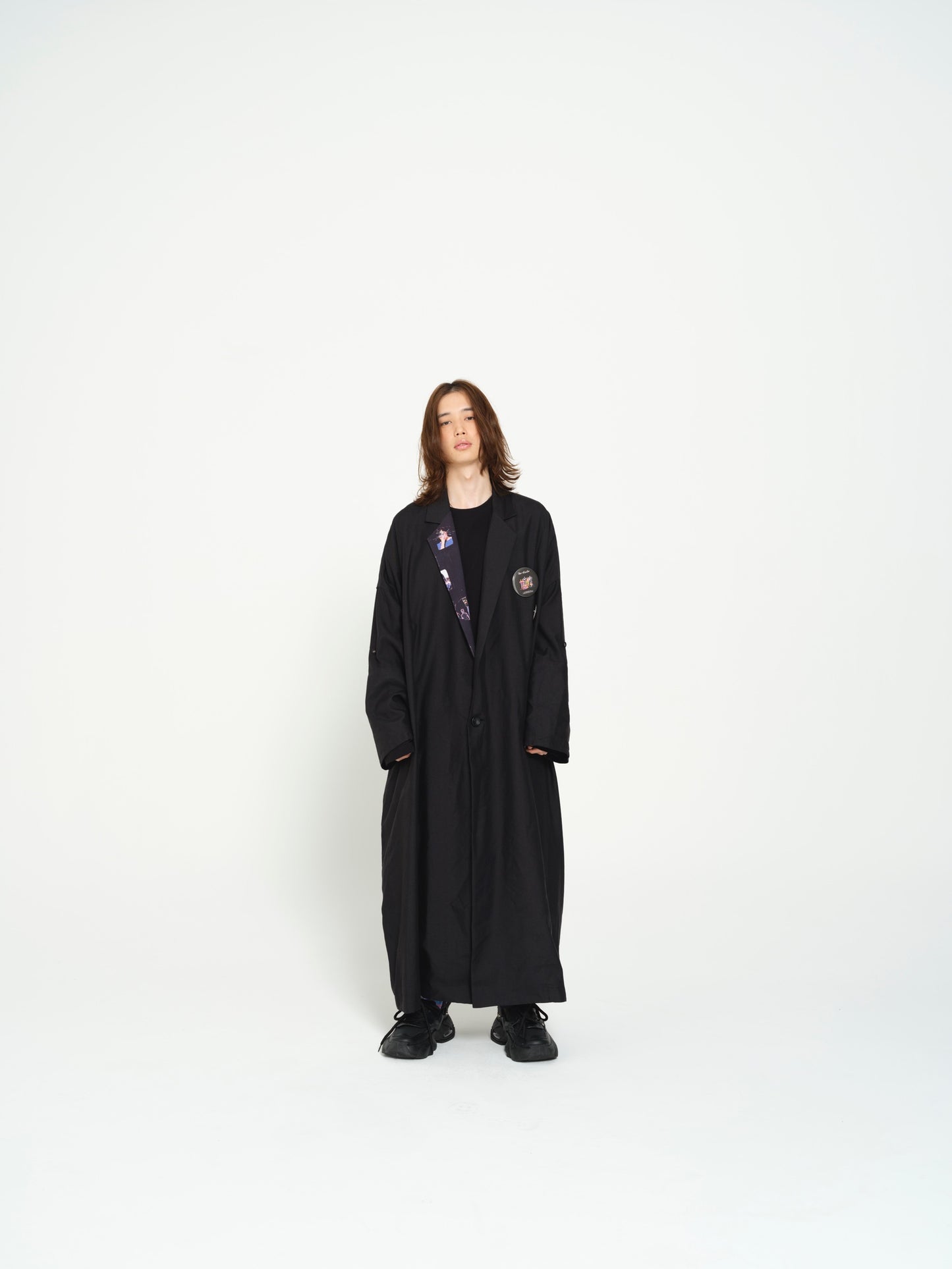 STOF / PEDESTRIAN LIGHT COAT - BLACK