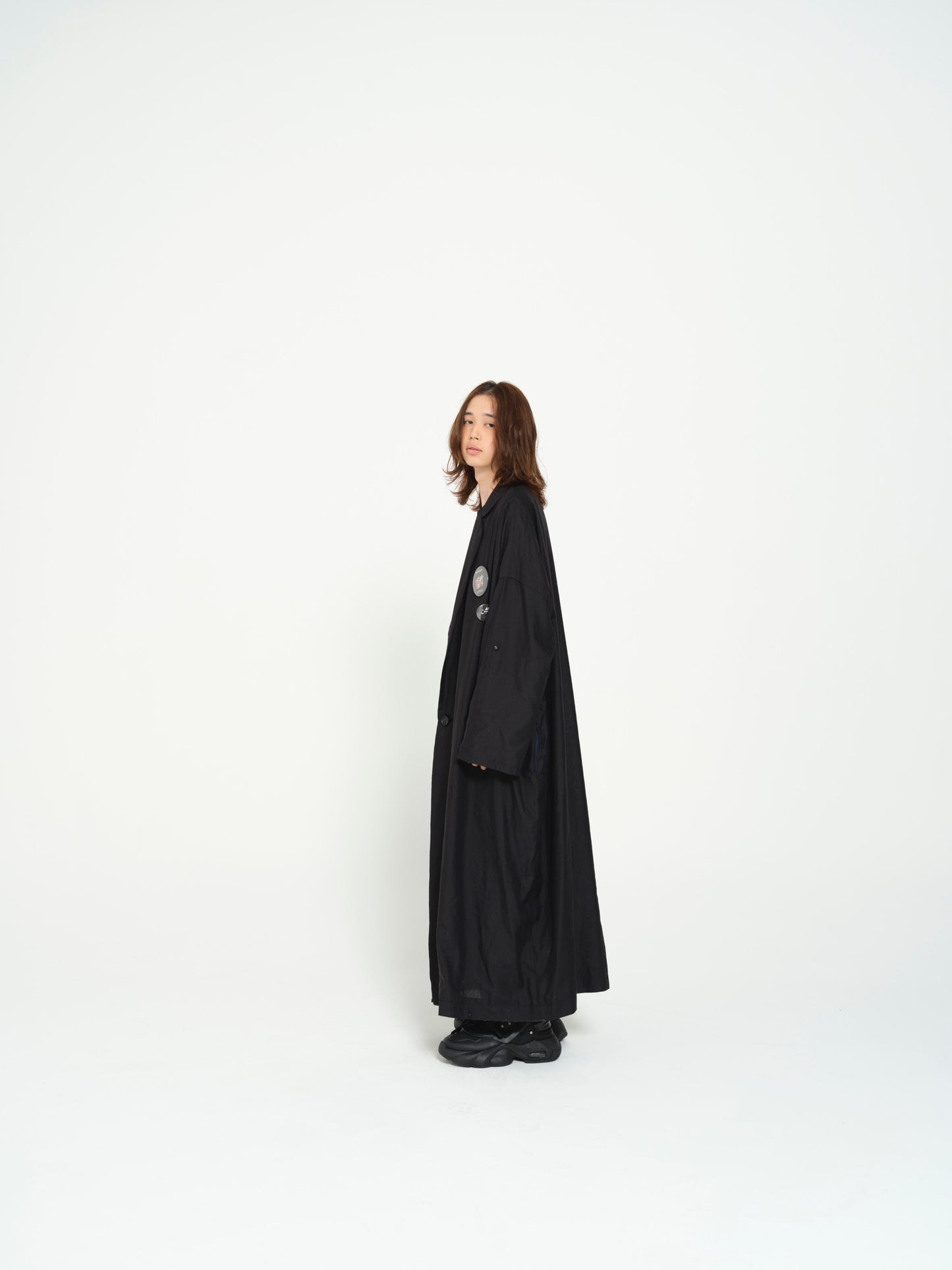 STOF / PEDESTRIAN LIGHT COAT - BLACK