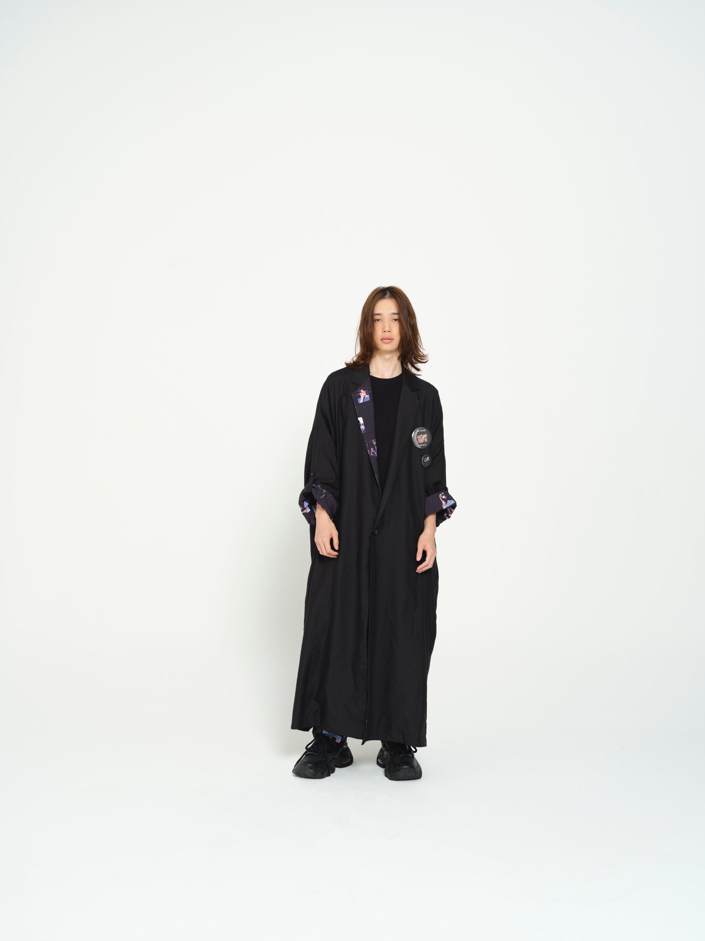 STOF / PEDESTRIAN LIGHT COAT - BLACK