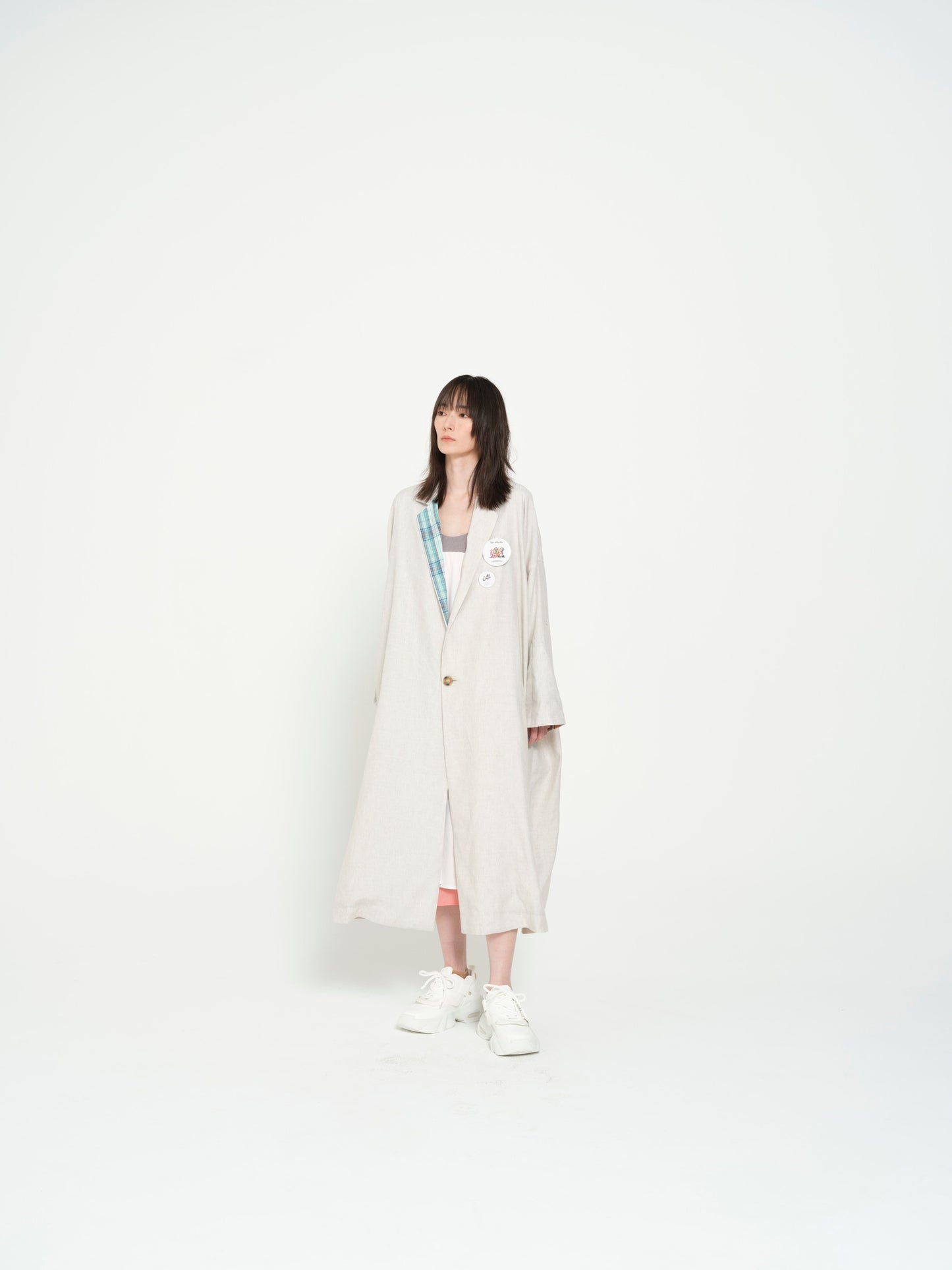 STOF / PEDESTRIAN LIGHT COAT - NATURAL