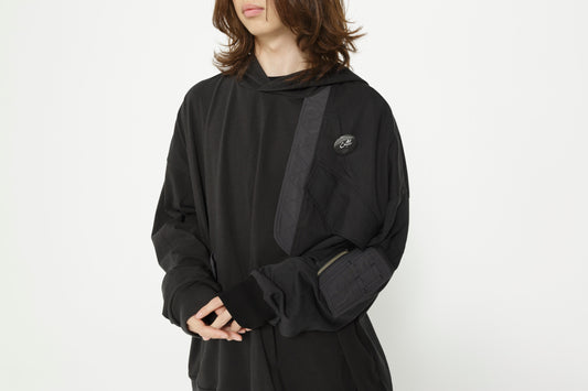 STOF / FUSION HOODIE - BLACK