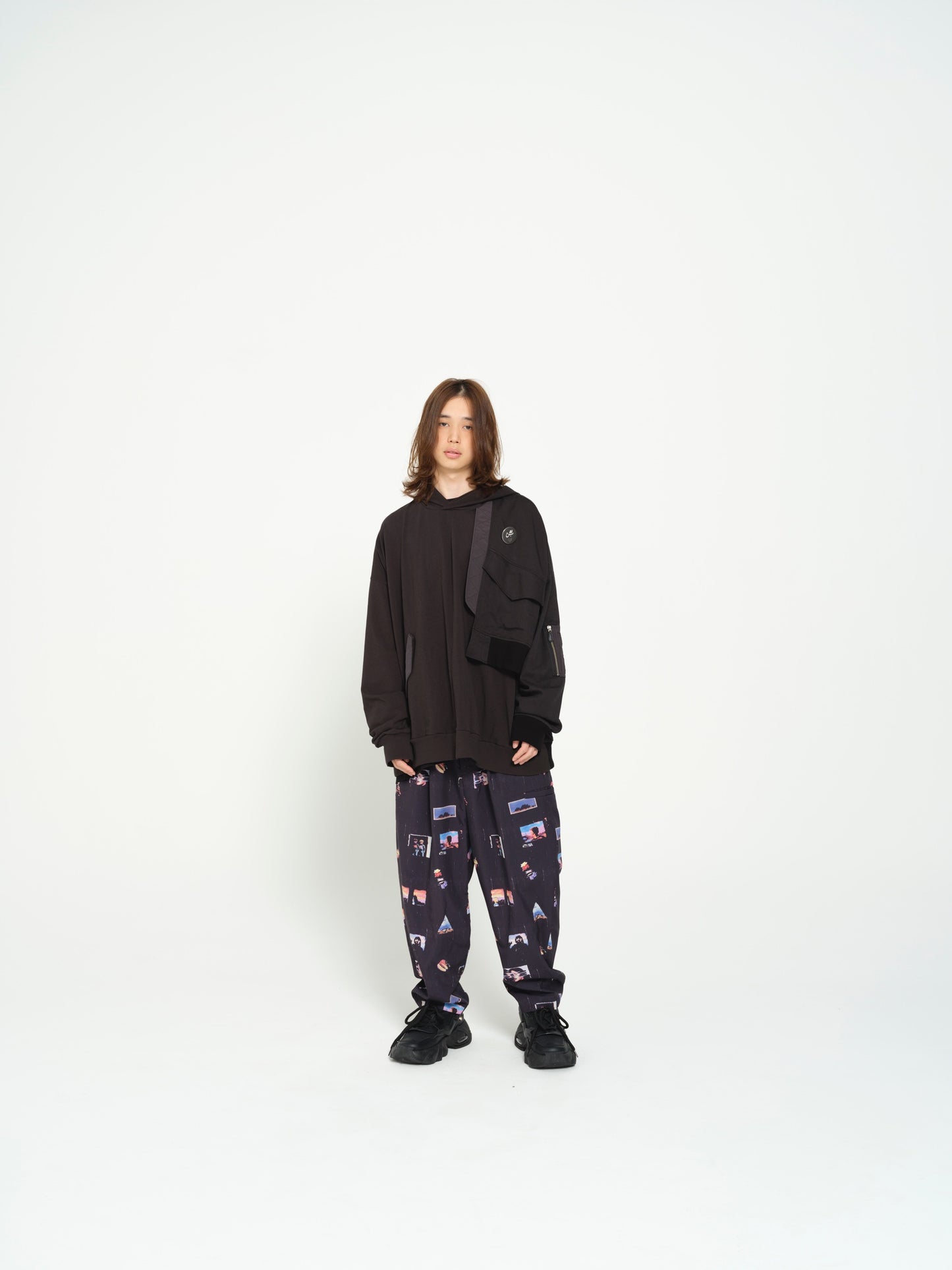 STOF / FUSION HOODIE - BLACK