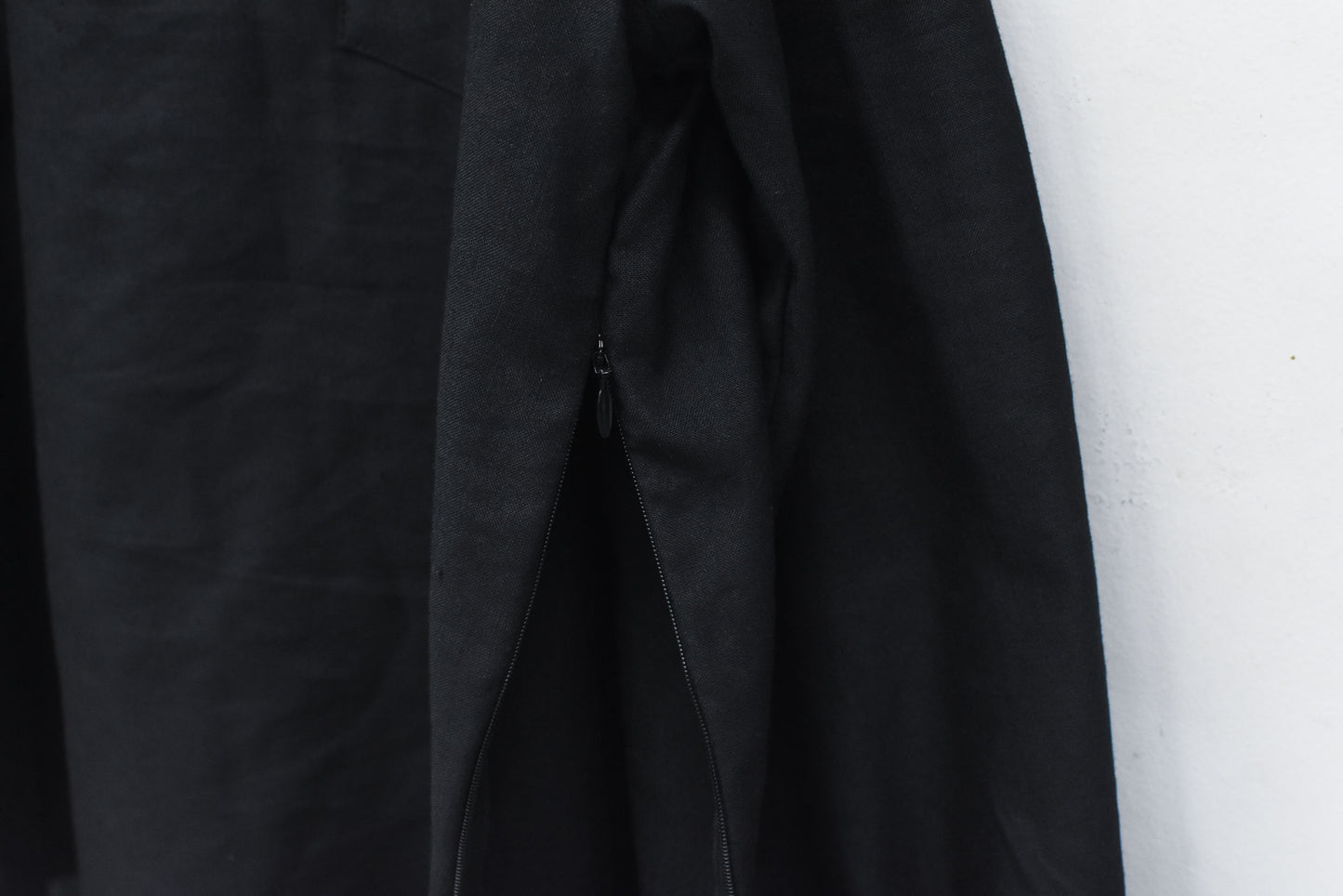 STOF / PEDESTRIAN STAND COLLAR SHIRT - BLACK