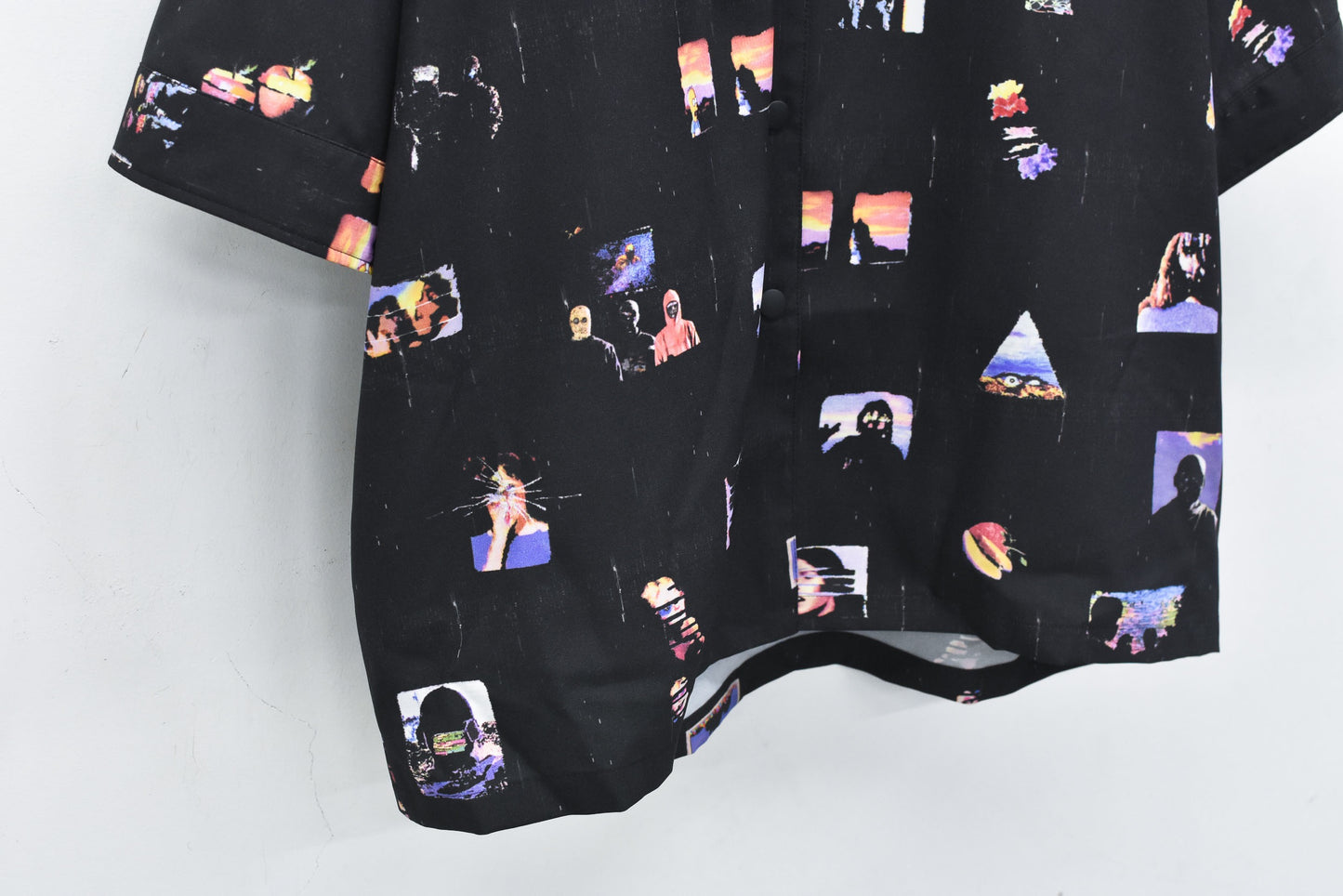 STOF / PEDESTRIAN OVERSIZED SHIRT - BLACK