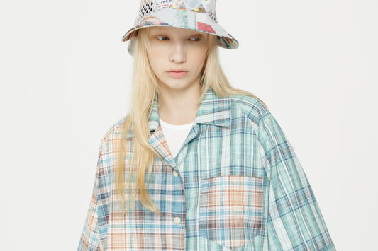 STOF / PEDESTRIAN OVERSIZED SHIRT - GREEN
