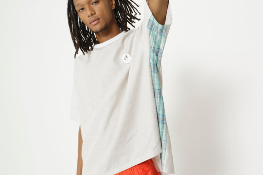 STOF / PEDESTRIAN SHIRT TEE - NATURAL
