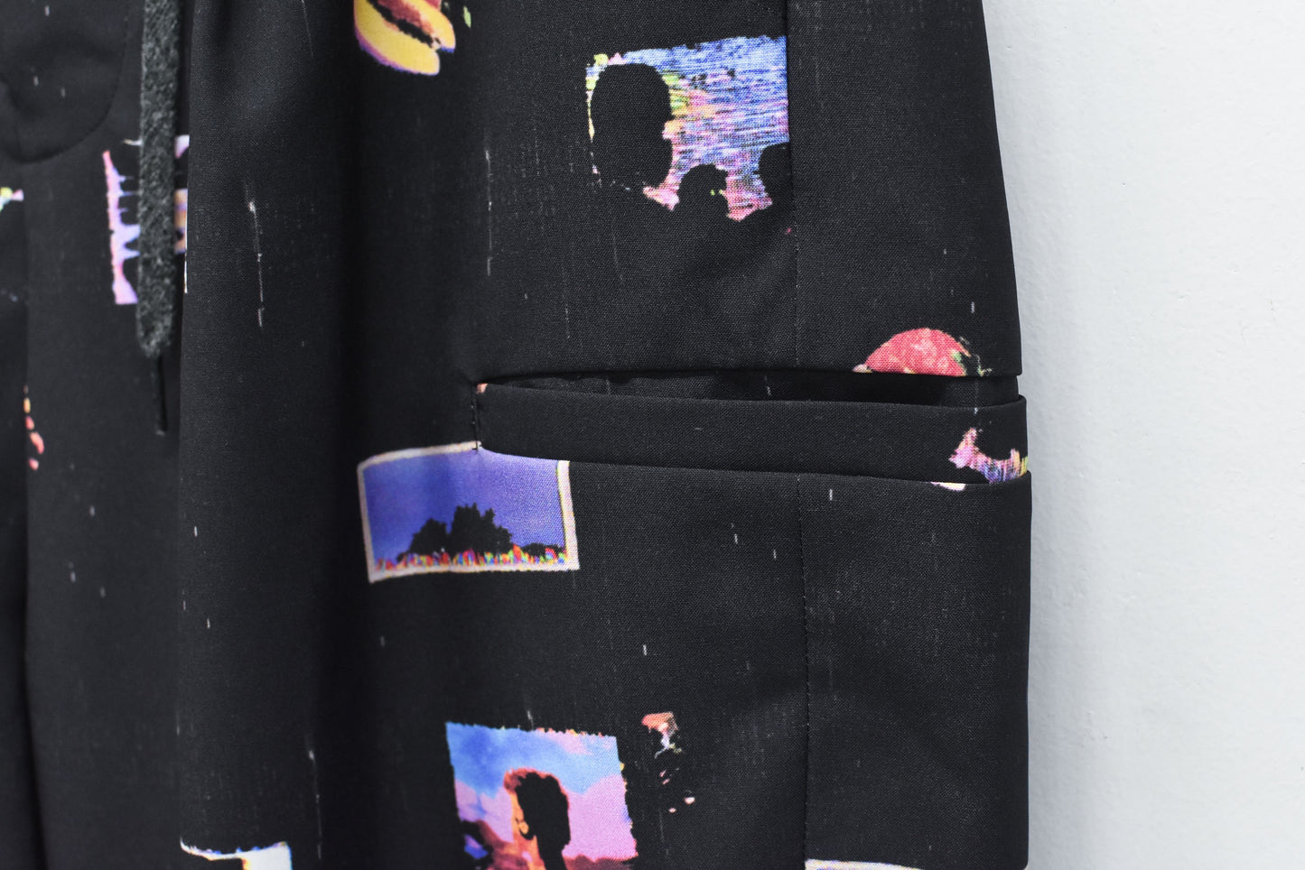 STOF / PEDESTRIAN WIDE PANTS - BLACK
