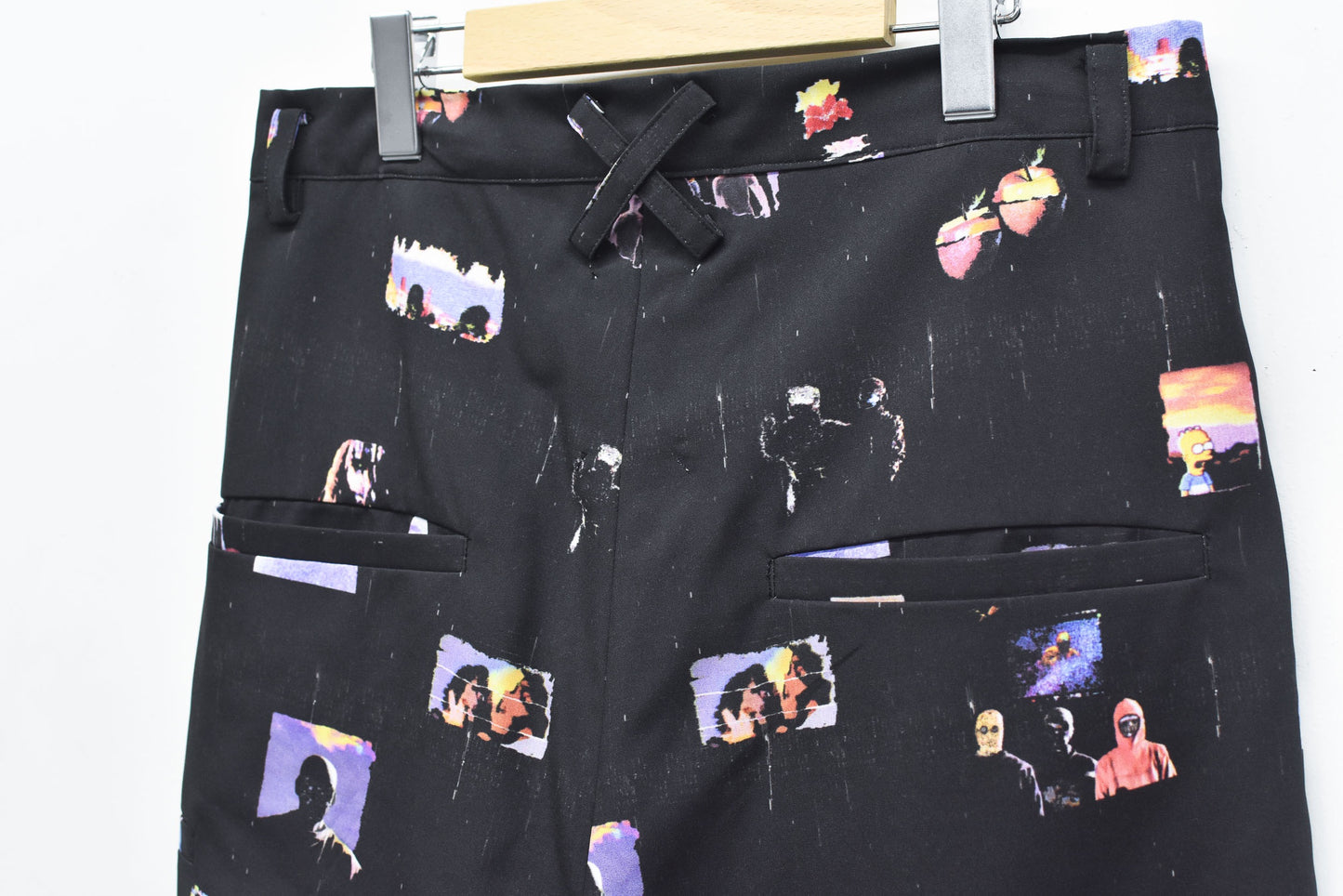 STOF / PEDESTRIAN WIDE PANTS - BLACK