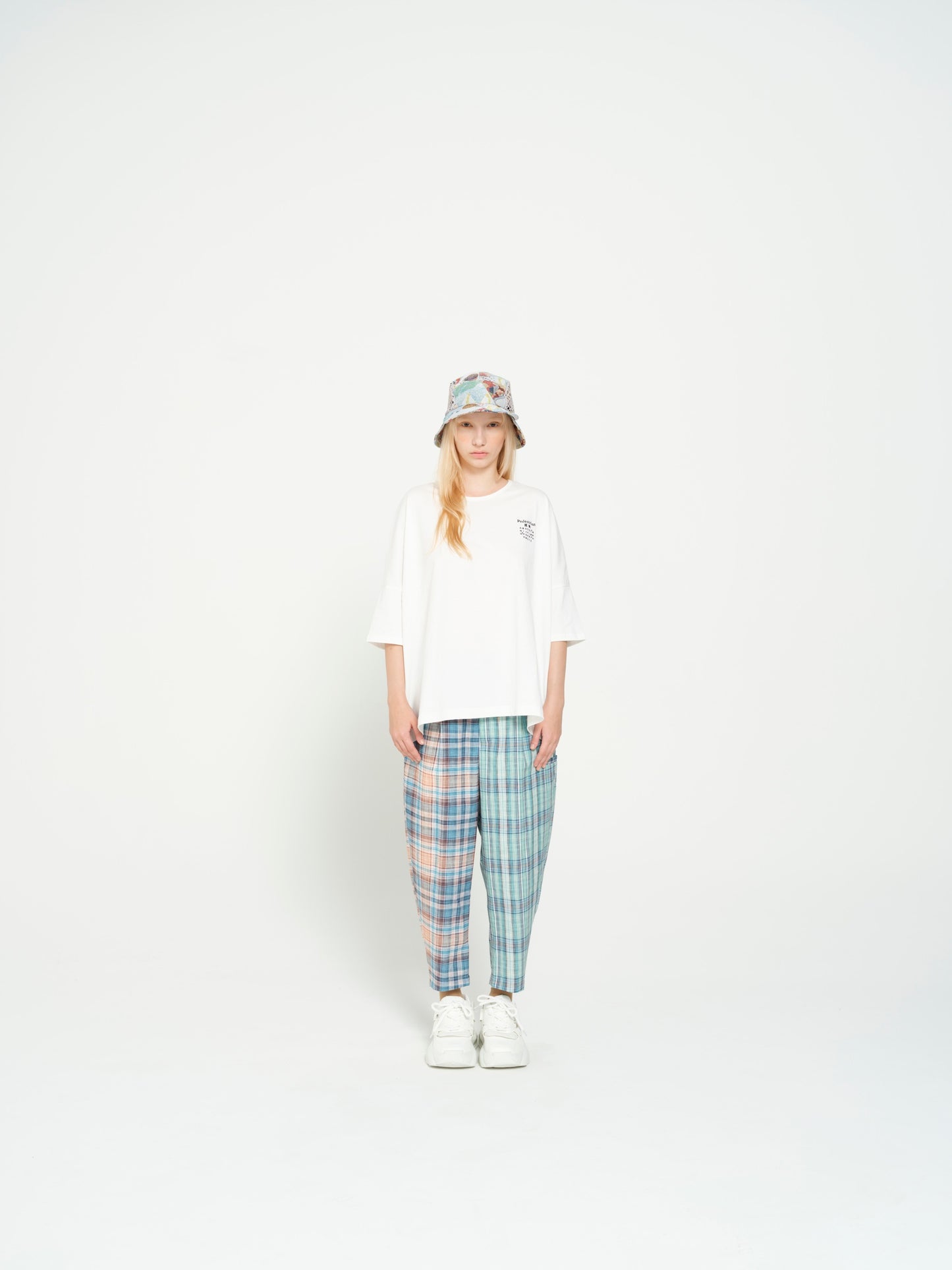 STOF / PEDESTRIAN WIDE PANTS - GREEN