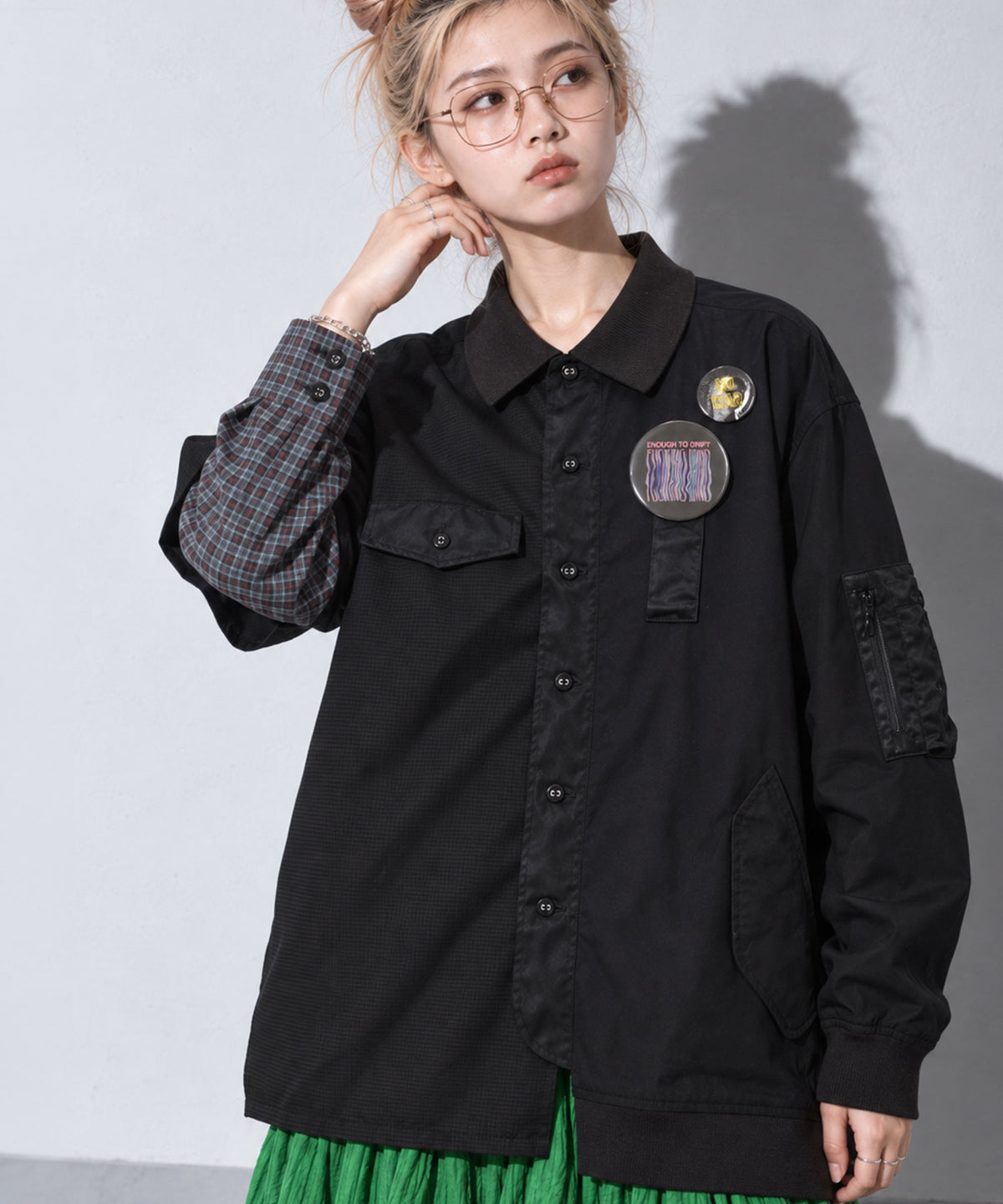 先行予約 STOF / DOPE MIXTURE SHIRT JACKET