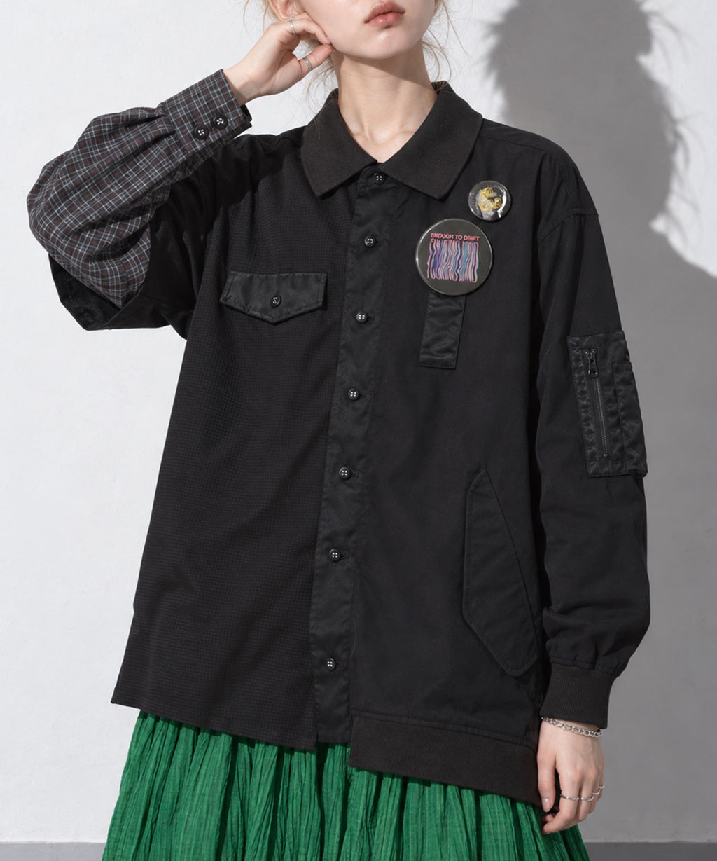 先行予約 STOF / DOPE MIXTURE SHIRT JACKET