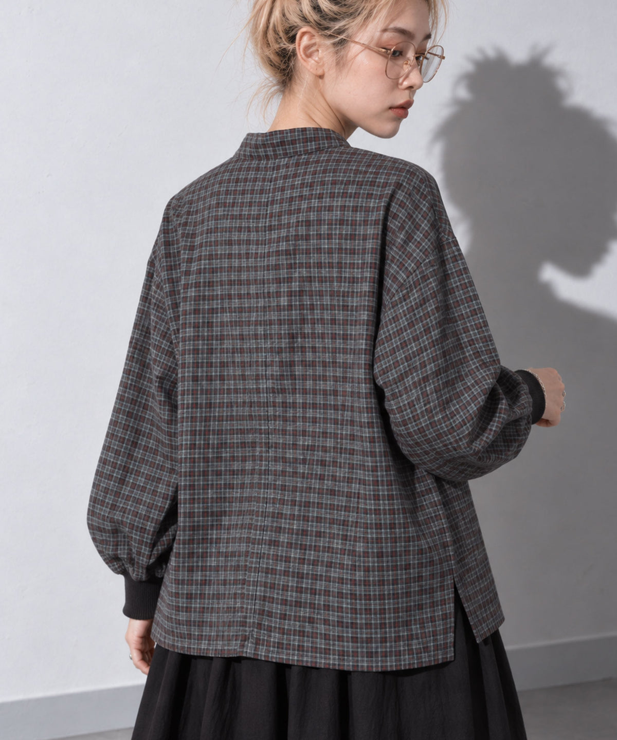 先行予約 STOF / CHECKED KUNG FU SHIRT