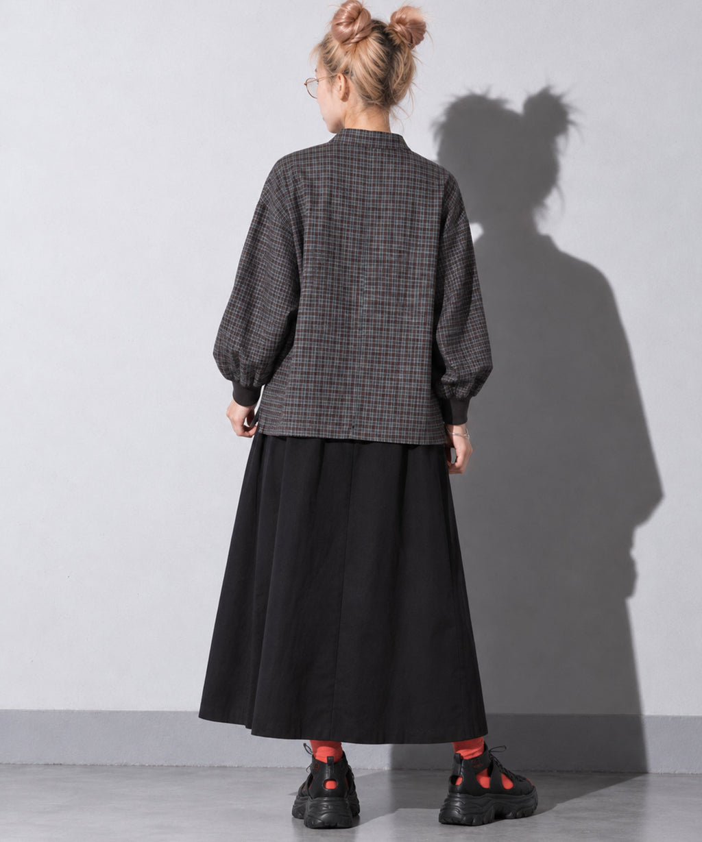 先行予約 STOF / CHECKED KUNG FU SHIRT