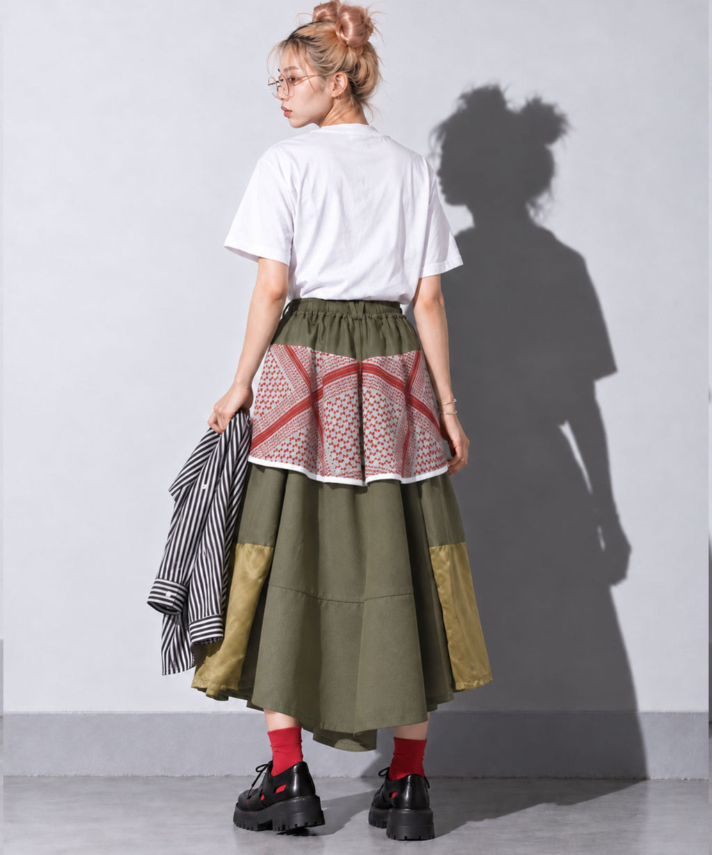 先行予約 STOF / DOPE MIXTURE SKIRT