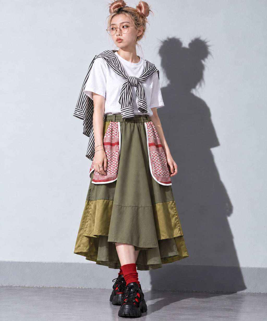 先行予約 STOF / DOPE MIXTURE SKIRT