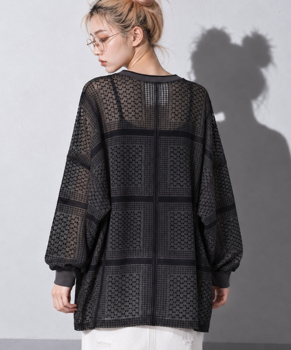 先行予約 STOF / SHEMAGH LACE PULLOVER