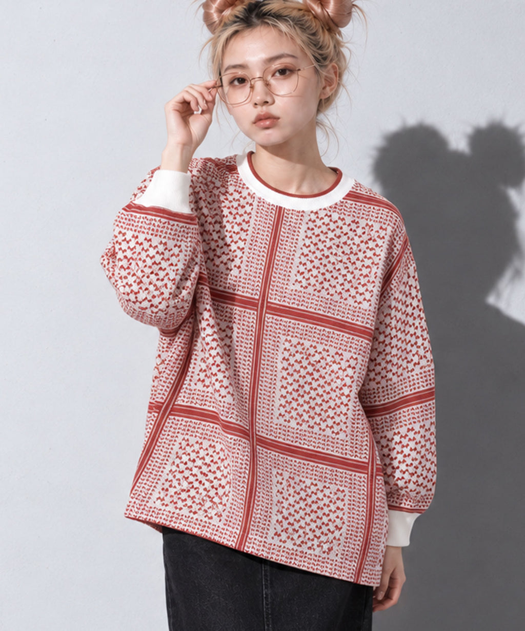 先行予約 STOF / SHEMAGH LACE PULLOVER