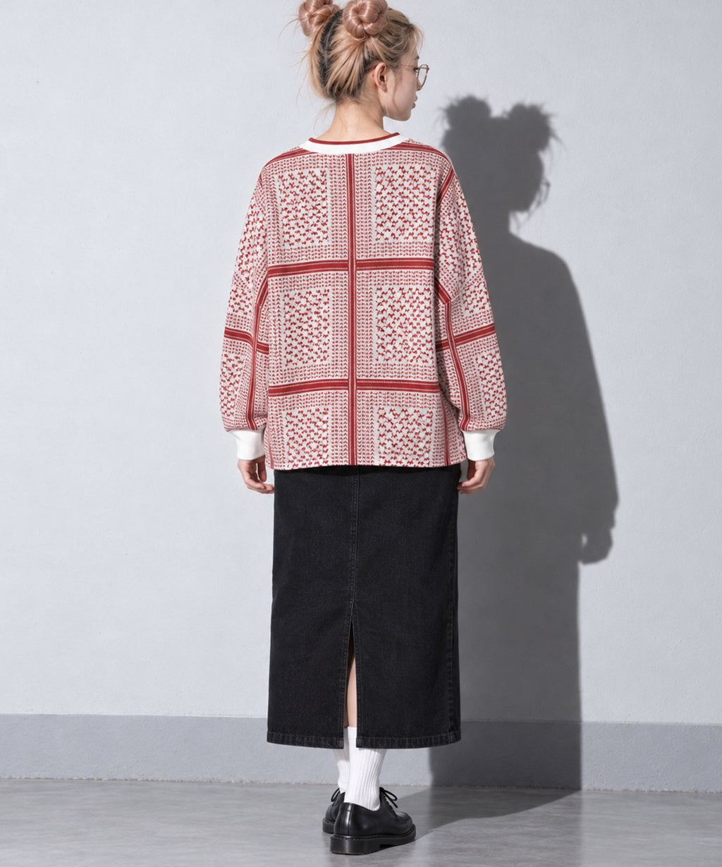 先行予約 STOF / SHEMAGH LACE PULLOVER