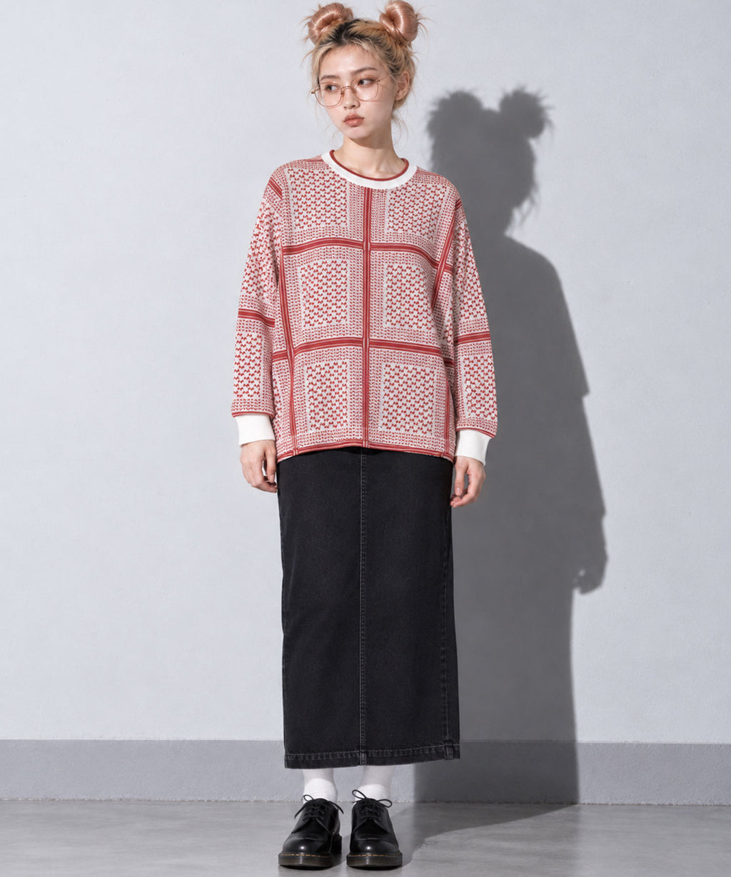 先行予約 STOF / SHEMAGH LACE PULLOVER
