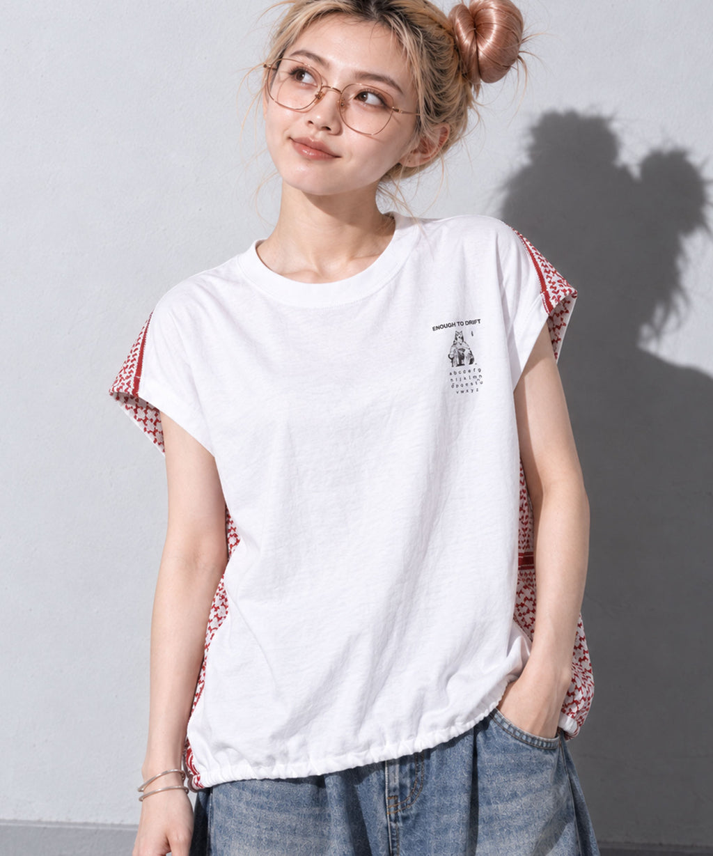 先行予約 STOF / SHEMAGH LACE NO SLEEVE