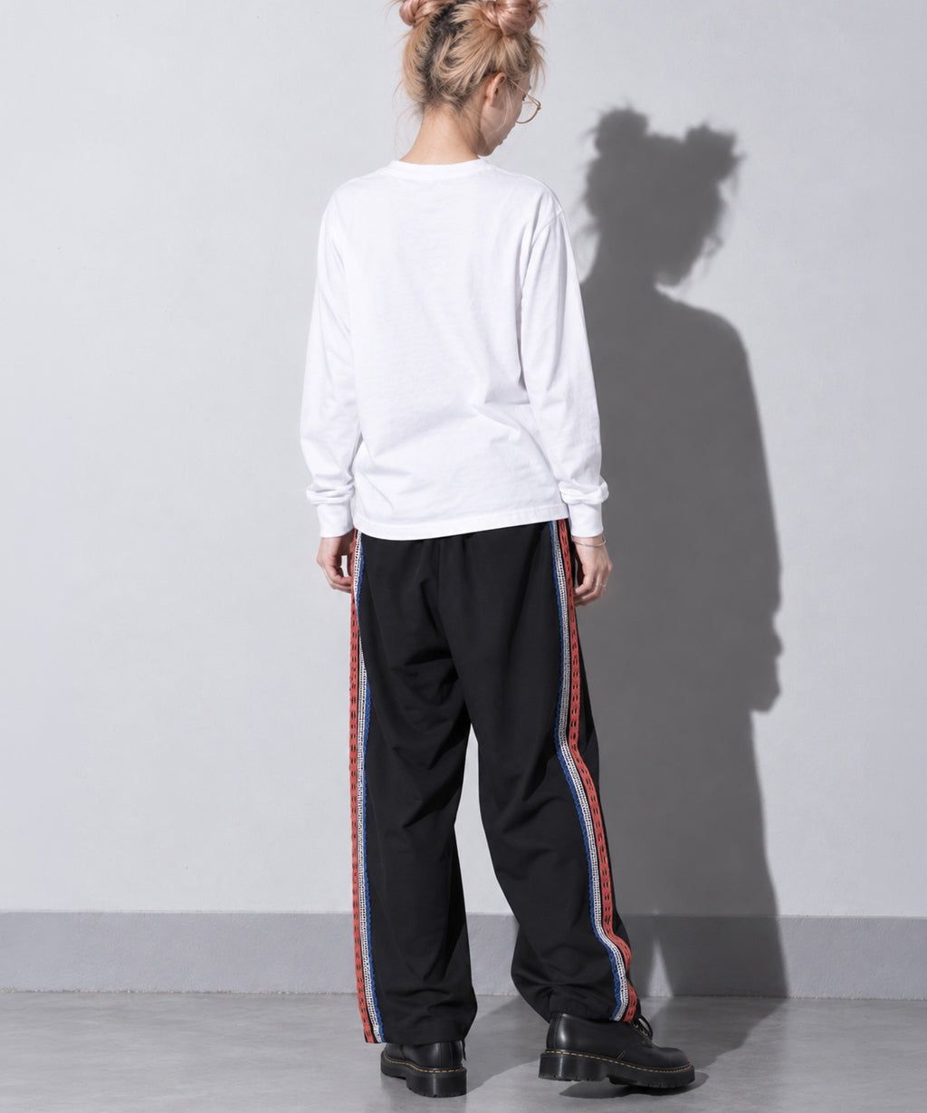 先行予約 STOF / HANDMADE TAPE LINE PANTS