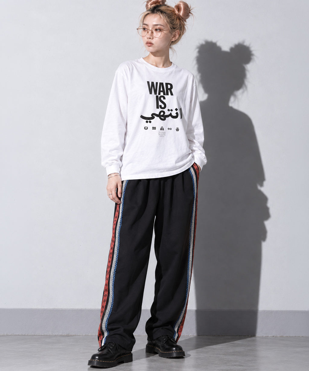 先行予約 STOF / HANDMADE TAPE LINE PANTS