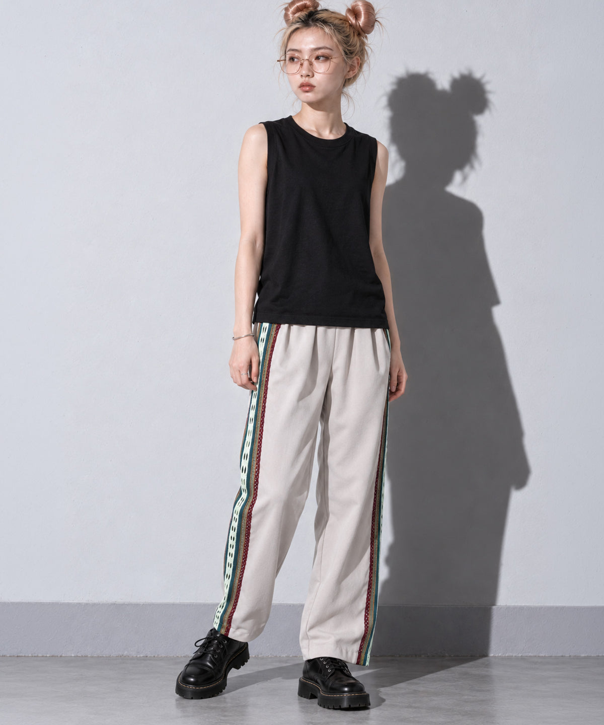 先行予約 STOF / HANDMADE TAPE LINE PANTS