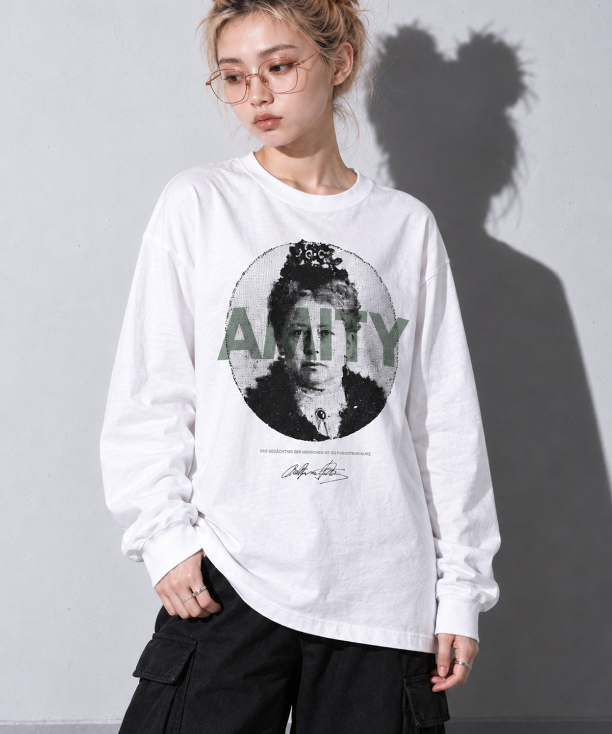 先行予約 STOF / PIGMENT-DYED L/S TEE / AMITY