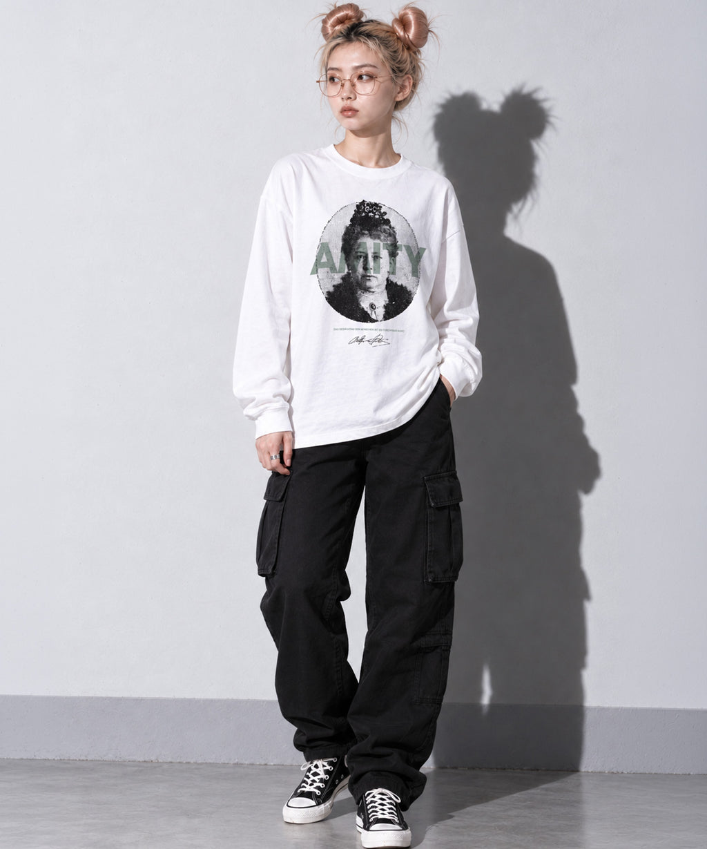 先行予約 STOF / PIGMENT-DYED L/S TEE / AMITY