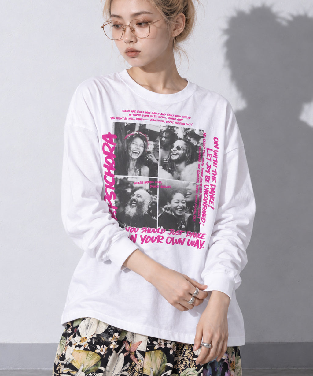 先行予約 STOF / PIGMENT-DYED L/S TEE / TERPSICHORA コラボレーション