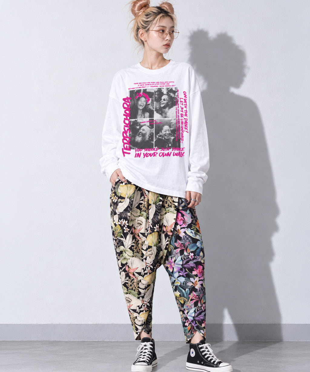 先行予約 STOF / PIGMENT-DYED L/S TEE / TERPSICHORA コラボレーション