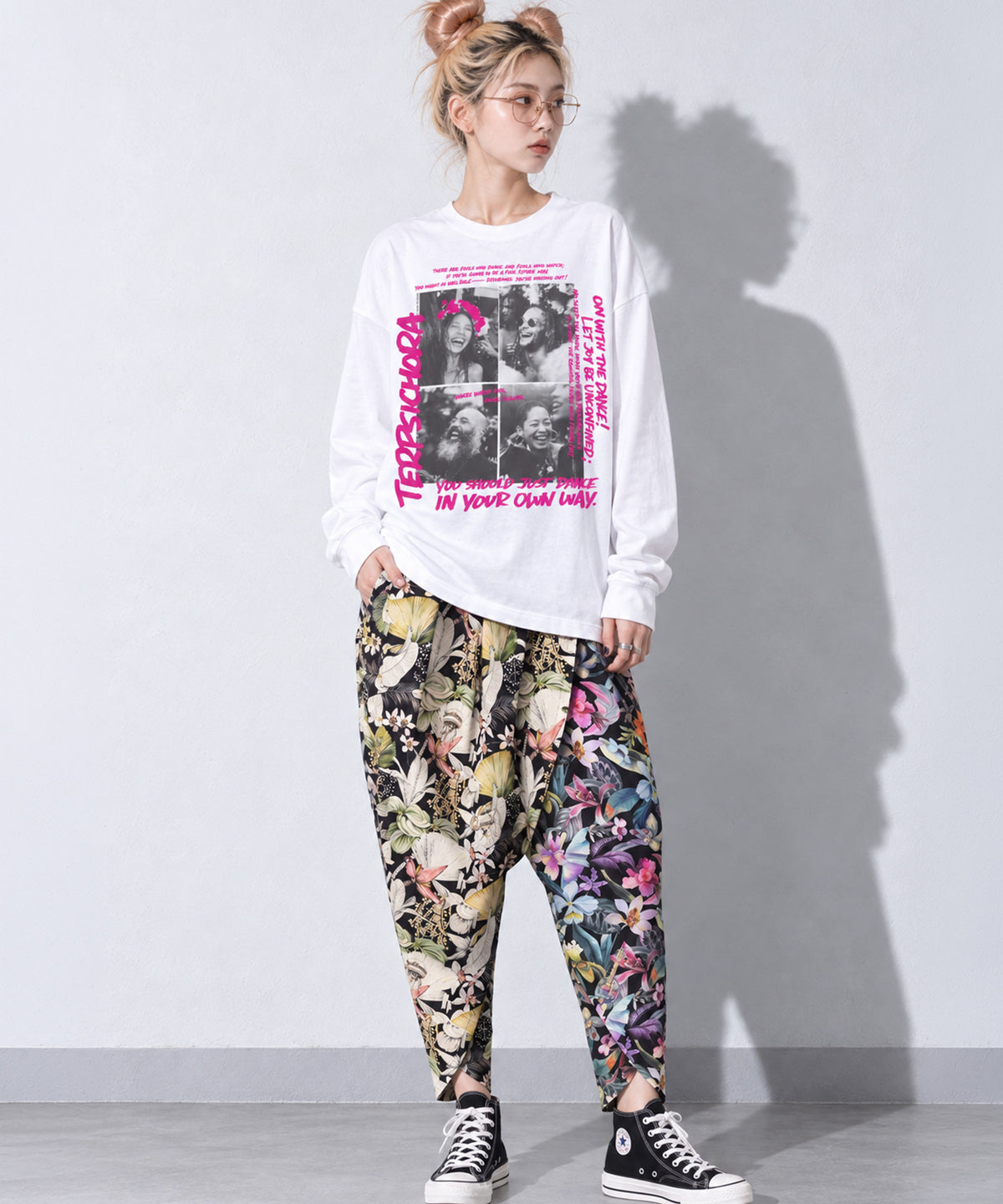 先行予約 STOF / PIGMENT-DYED L/S TEE / TERPSICHORA コラボレーション