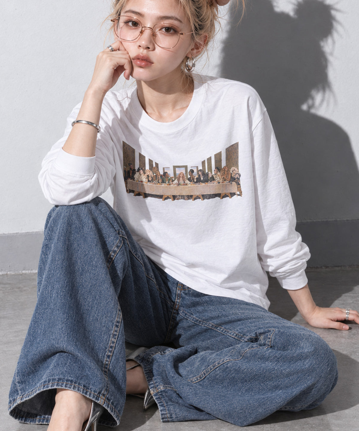 先行予約 STOF / PIGMENT-DYED L/S TEE / LAST TEE PARTY