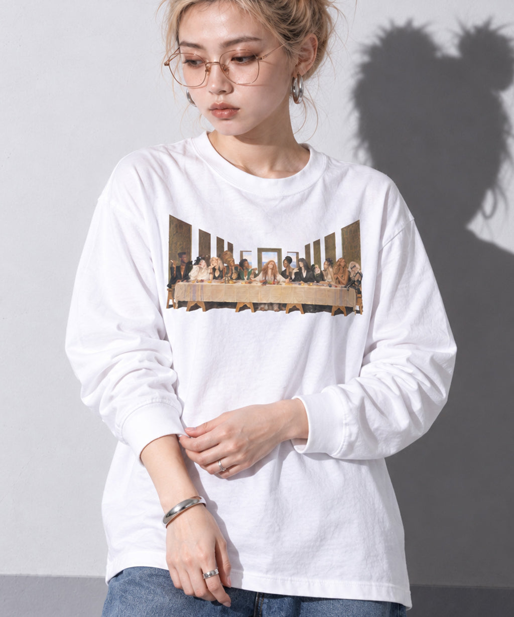 先行予約 STOF / PIGMENT-DYED L/S TEE / LAST TEE PARTY