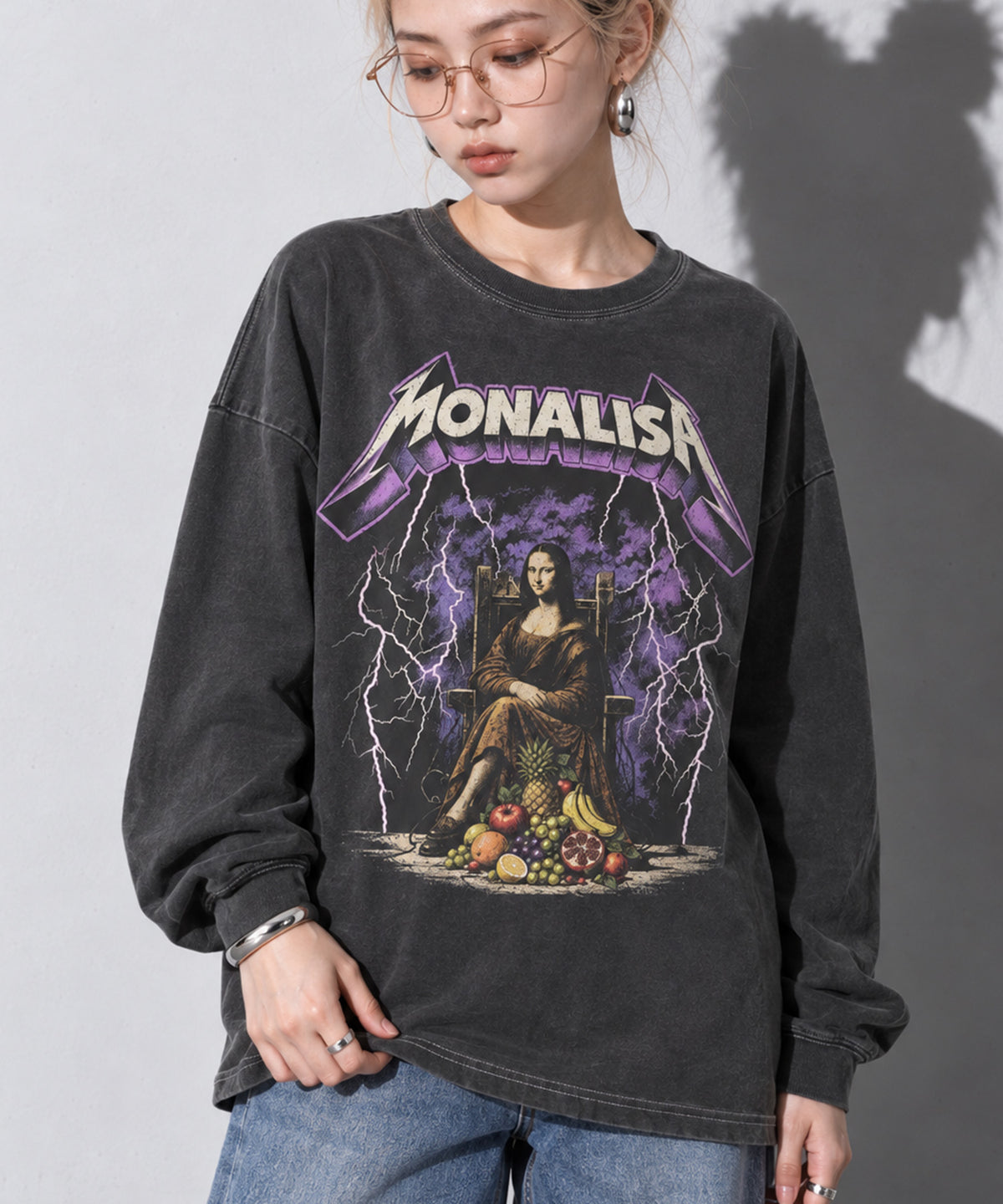 先行予約 STOF / PIGMENT-DYED L/S TEE / MONALISA