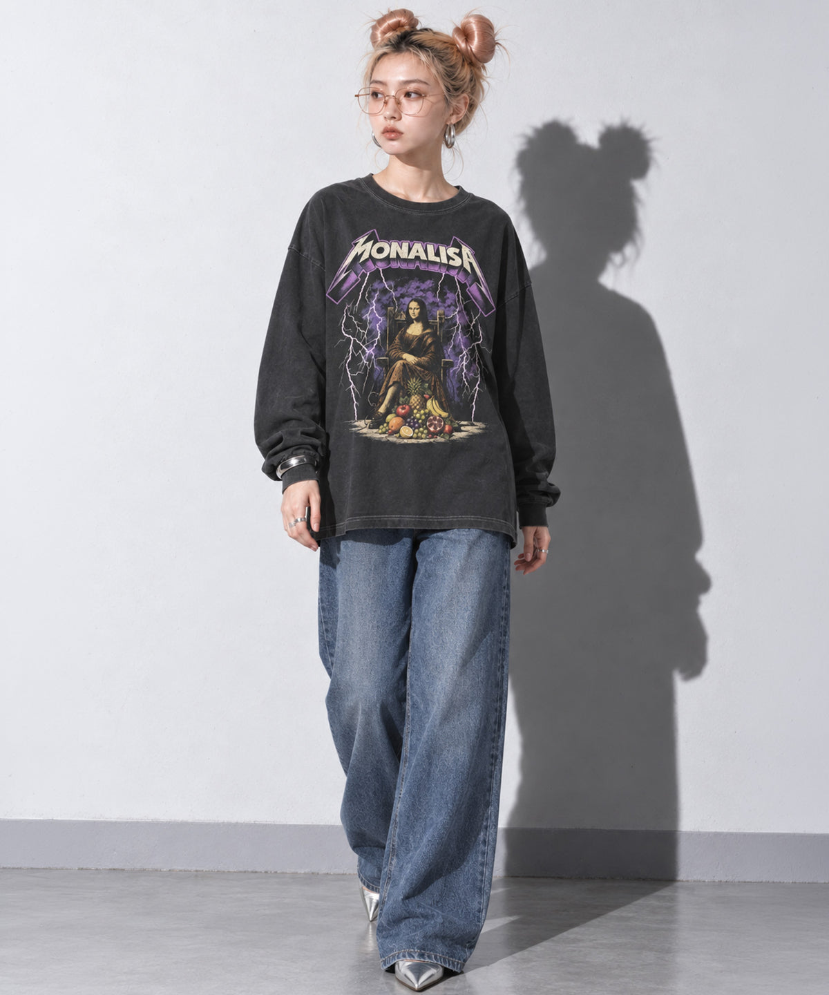 先行予約 STOF / PIGMENT-DYED L/S TEE / MONALISA