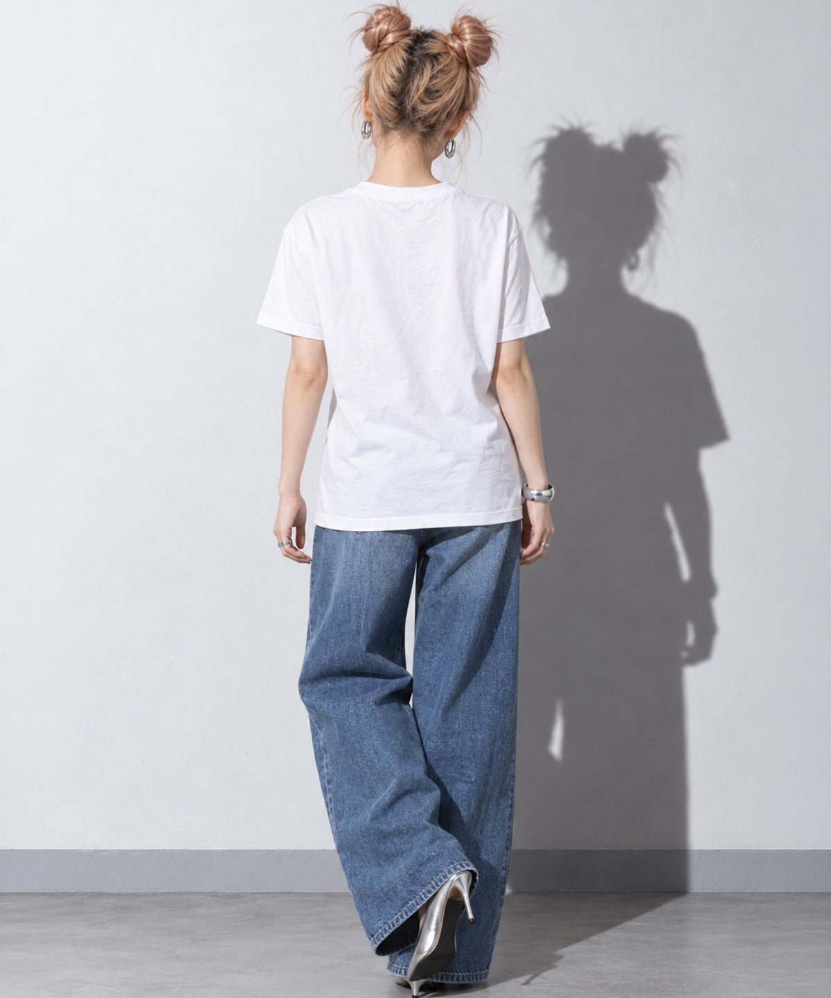 先行予約 STOF / PIGMENT-DYED TEE / FLOWER DRIFTER