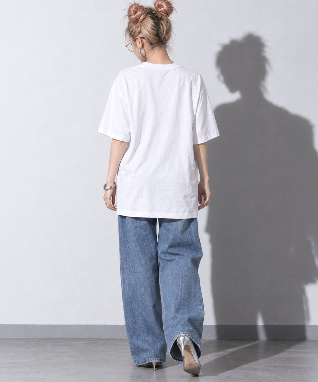 先行予約 STOF / PIGMENT-DYED TEE / WAR IS OVER