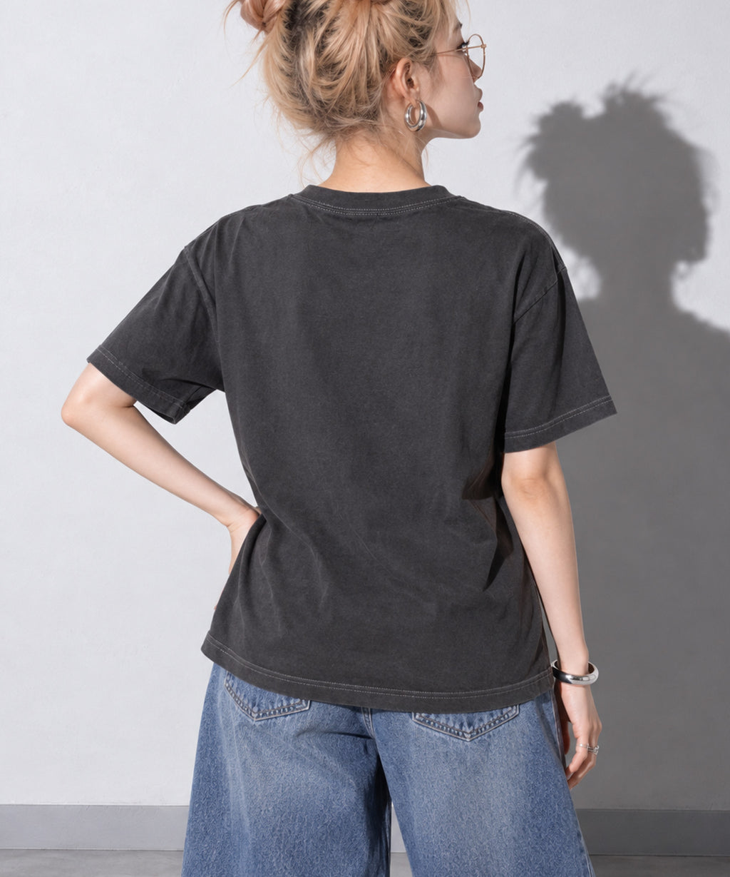 先行予約 STOF / PIGMENT-DYED TEE / WAR IS OVER