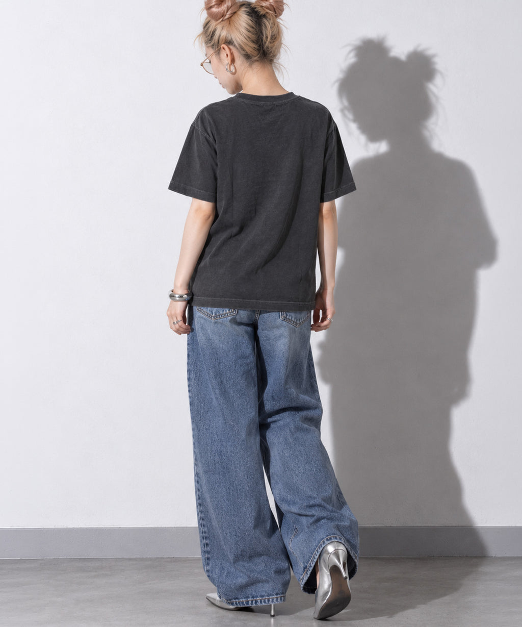 先行予約 STOF / PIGMENT-DYED TEE / WAR IS OVER
