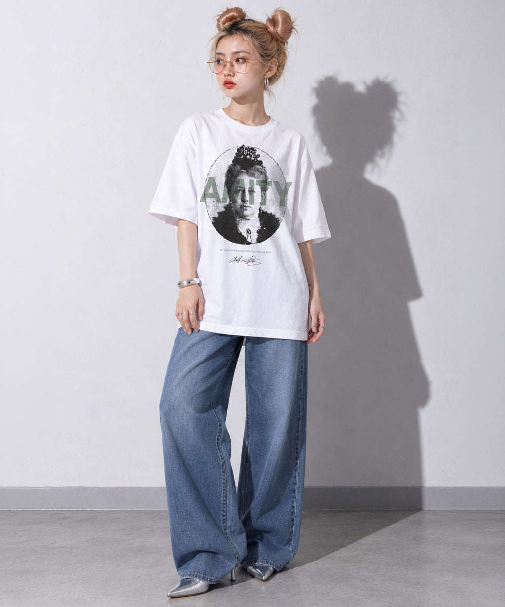 先行予約 STOF / PIGMENT-DYED TEE / AMITY