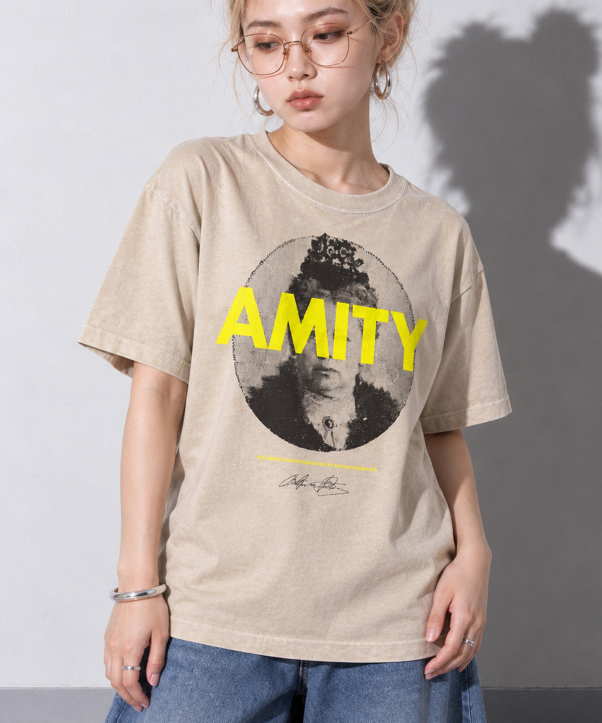 先行予約 STOF / PIGMENT-DYED TEE / AMITY