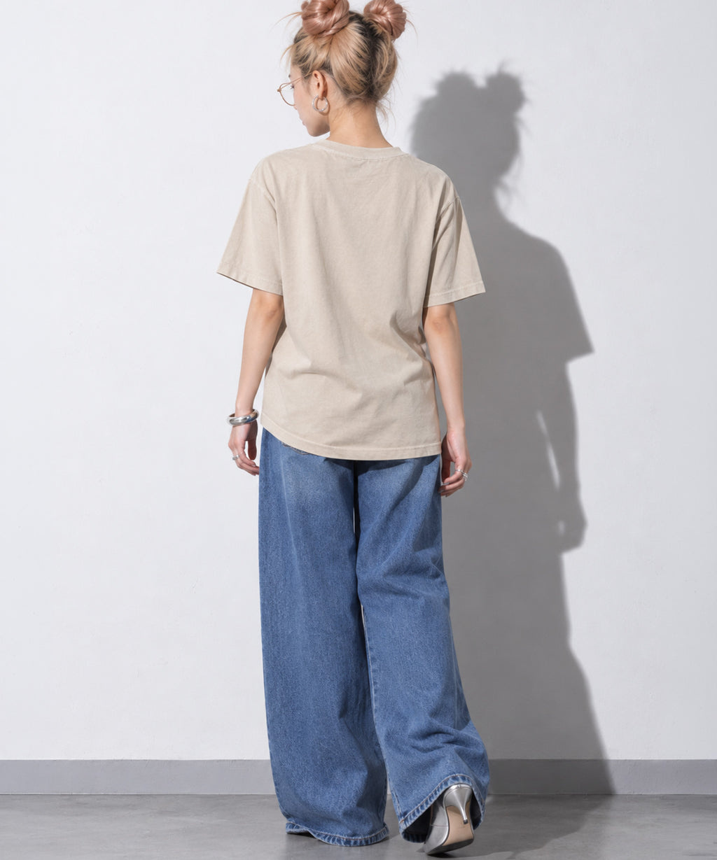 先行予約 STOF / PIGMENT-DYED TEE / AMITY