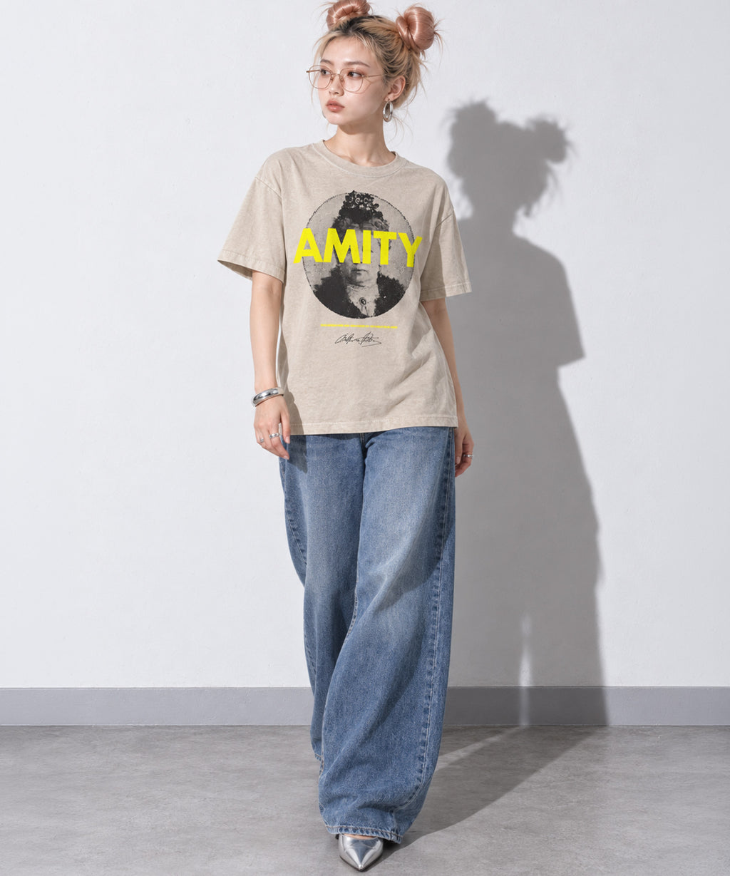 先行予約 STOF / PIGMENT-DYED TEE / AMITY