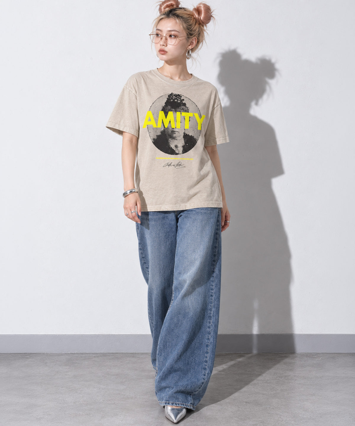 先行予約 STOF / PIGMENT-DYED TEE / AMITY